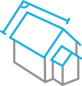 roof slope pricing icon