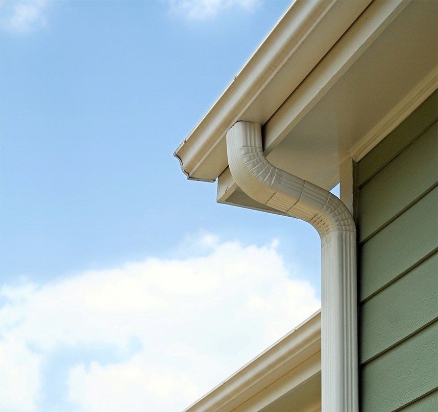 Aluminum gutter replacement services in Columbus, OH