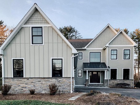 White fiber cement siding cost of $36,027 in Ohio