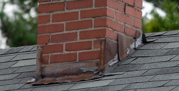 damaged flashing needing to be replaced in columbus