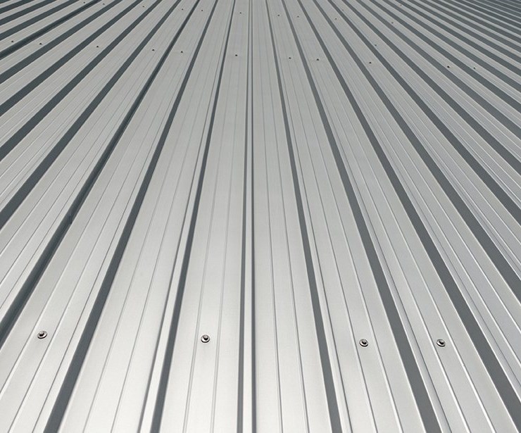 Standing seam metal roofing